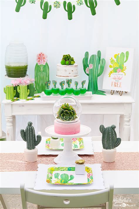 Summer Party Trends: Cactus Decor | The Everyday Hostess