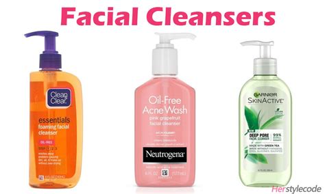 3 Best Facial Cleansers for Oily Skin - Her Style Code