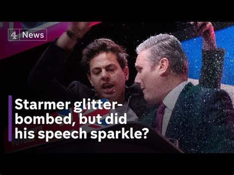 Glitter-bombed Starmer promises a ‘decade of national renewal’ - The ...