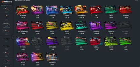 Counter Strike: Global Offensive Skins und Truhen auf Hellcase kaufen ...