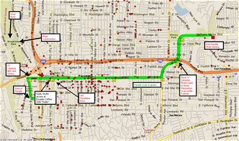 Rose Parade War Driving | Rose parade, Parade route, Parades