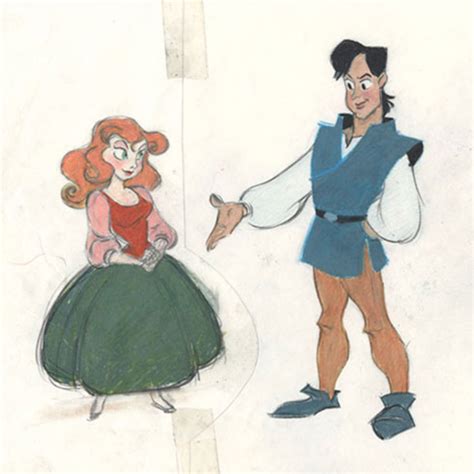 Ariel and Eric concept art | Disney concept art, The little mermaid, Disney dream portrait