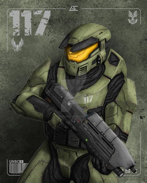 HALO - SPARTAN 117 by GC-Conceptart on DeviantArt