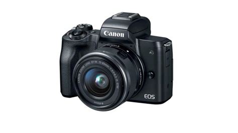 Canon EOS M50 Mark II Mirrorless Digital Camera with 15-45mm Lens ...