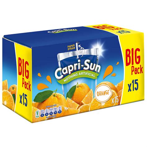 Capri-Sun Orange 15 x 200ml | Soft Drinks - B&M