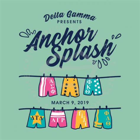 Delta Gamma | Anchor Splash | Anchor Splash (Shirt 3) | Sorority and ...