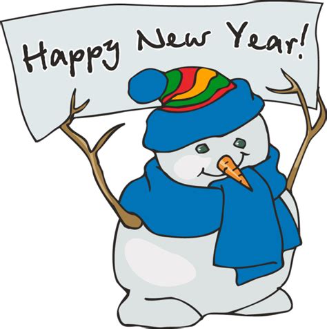 Find hd free January New Year Clip Art - Happy New Year Clipart Free. Download it free for ...