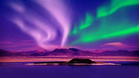 Aurora Borealis Canada, Full HD 2K Wallpaper