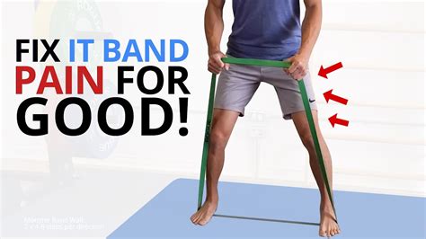 6 Exercises to Fix a Tight IT Band / ITB Syndrome Pain [for GOOD!] - YouTube