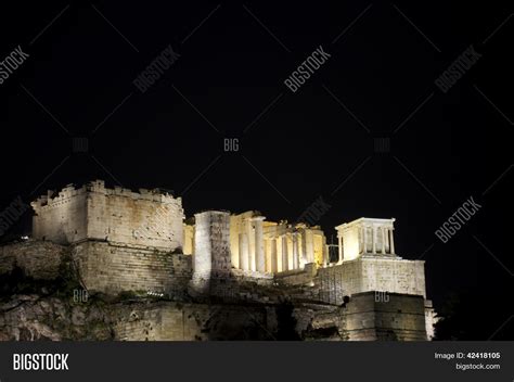 Acropolis Night Image & Photo (Free Trial) | Bigstock