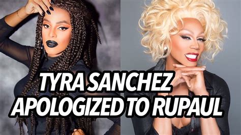 Tyra Sanchez Apologizes to Rupaul and WOW - YouTube