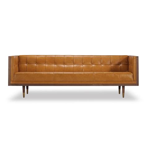 Lancaster Leather Sofa & Reviews | AllModern