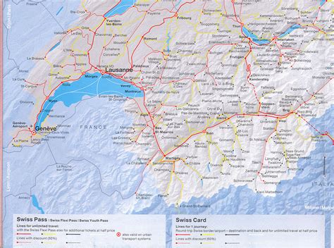 Switzerland Rails Map,Switzerland Map,Rail Map of Switzerland ...