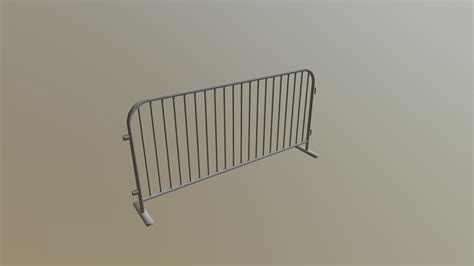 Metal Fence - Download Free 3D model by jkvarel (@jkvarel1701) [94f8cc0 ...