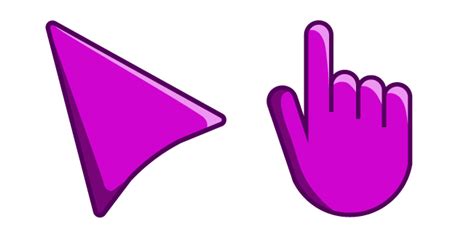 Purple cursor – Custom Cursor