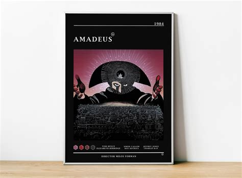 Amadeus Movie Poster / Amadeus Poster / Movie Poster / Movie Print Wall / Movie Posters Art ...