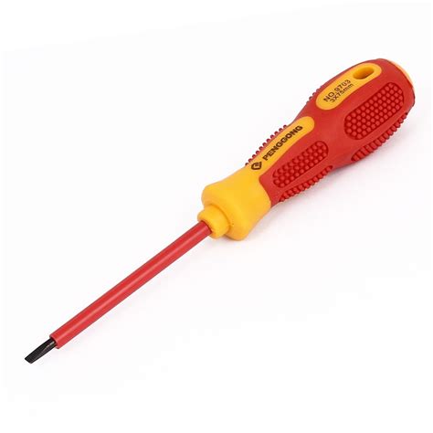 3mmx75mm Shaft 3mm Magnetic Tip Rubber Coated Grip Slotted Flat Head Screwdriver - Walmart.com