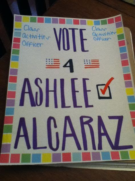 Vote for me poster | School campaign posters, Student gov, Student council campaign