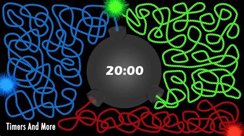 20 Minute Timer Bomb | 💥 Colored Wicks 💥 - YouTube