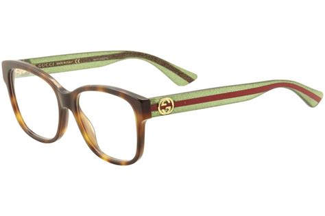 Gucci Women's Eyeglasses GG0038O GG/0038O Full Rim Optical Frame