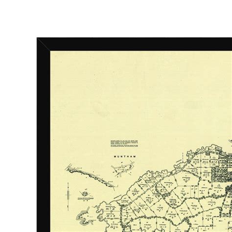 Coleraine, Victoria Australia Vintage Map #3 (1856) – Vintage Maps