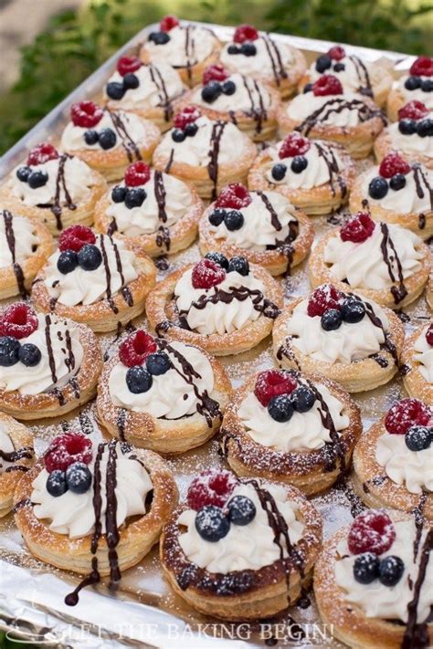 Wow your guests with these easy to make, but oh so impressive pastries ...