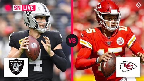 Chiefs vs. Raiders live score, updates, highlights from NFL 'Sunday ...