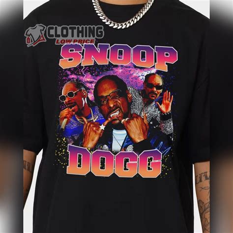 Vintage Snoop Dogg 90S T-Shirt, Snoop Dog 2023 Tour T-Shirt, Rapper ...