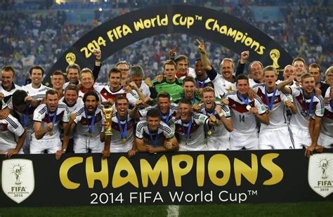 2014 FIFA World Cup Finals Winners and Runners Up Info List - World Cup Winners Info