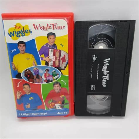 WIGGLES, THE: WIGGLE Time (VHS, 2000, Clam Shell) Greg Jeff Anthony Murray £7.54 - PicClick UK