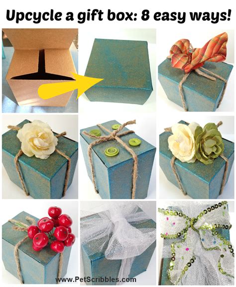 Decorate gift box ideas: 8 easy ways! - Deja Vue Designs