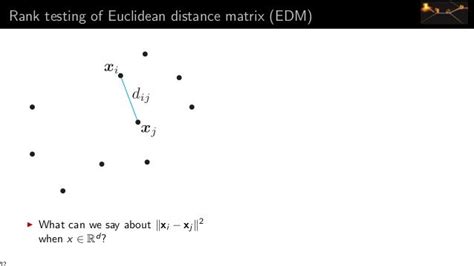 Euclidean Distance Matrices: A Short Walk Through Theory, Algorithms