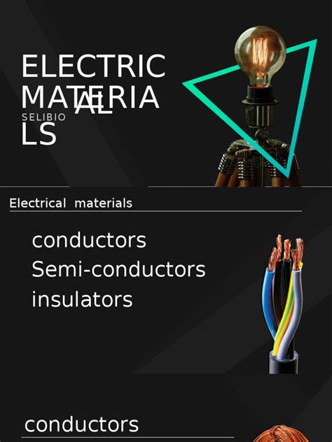 Electrical Materials | PDF | Electrical Resistivity And Conductivity ...