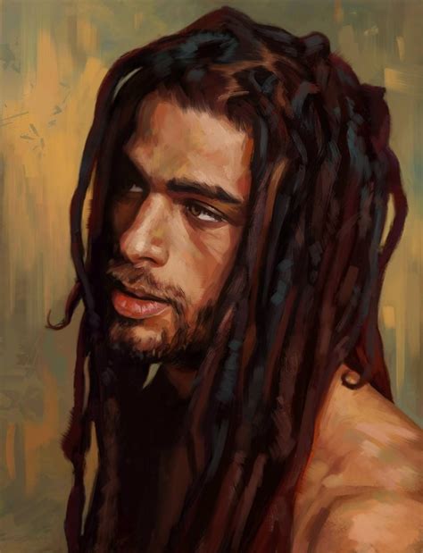 Dreadlocks, Digital, 1000x1306 : Art | Portrait art, Character portraits, Concept art characters