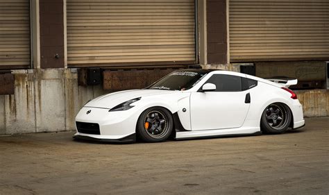 Badass 370Z slammed on Works. | StanceNation™ // Form > Function