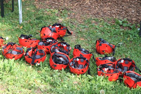 Free Images : lawn, flower, red, extreme, protection, chainsaw, helmets ...