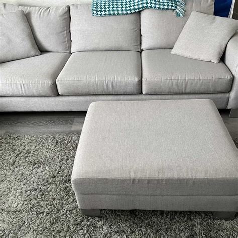 Best Urban Barn Sofa With Ottoman for sale in Richmond, British ...