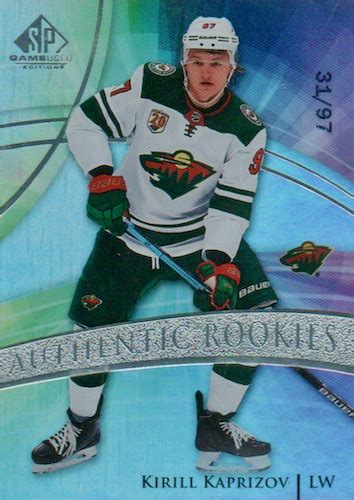 Kirill Kaprizov Rookie Cards Guide, Top RC List, Best Autographs, Gallery