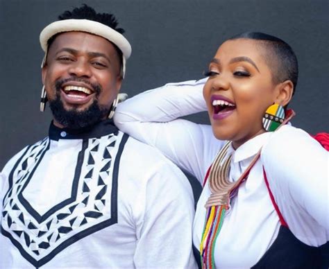 PICS: Actress Thandeka Zulu and singer Sabelo Ngema celebrate 10-year relationship with a wedding