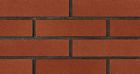 Plain Surface Red Brick Wall Tile for Outdoor - LOPO Terracotta Facade Panels