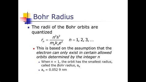 Determining Radius Of An Orbit Using Bohr's Equation | 1st year Chemistry | swap education ...