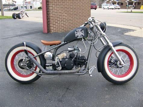 Kikker 5150, 125cc | Chopper motorcycle bobber, Mini chopper motorcycle ...