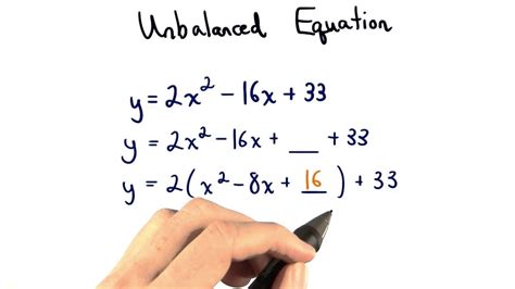 Unbalanced Equation - Visualizing Algebra - YouTube