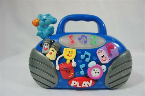 Blue's Clues Light Up Musical Radio Boombox Toy 2000 Mattel • $25.00 | Baby musical toys, Blues ...