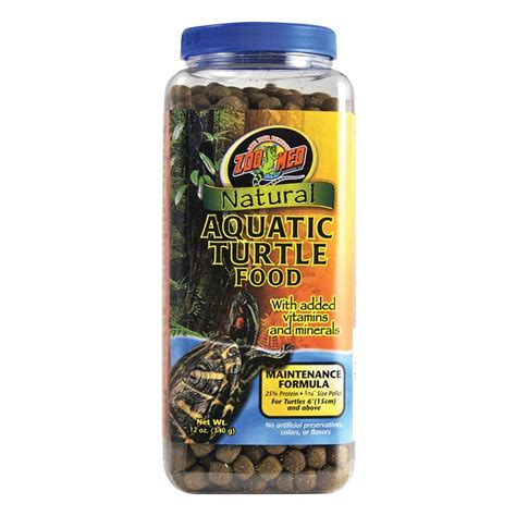 NATURAL AQUATIC TURTLE FOOD MAINTENANCE