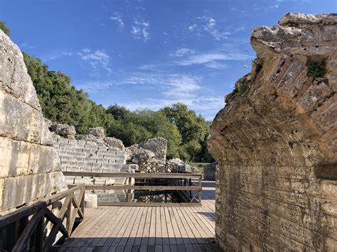 Walk through Greco Roman Ruins at Butrint National Park - live online tour from Butrint National ...