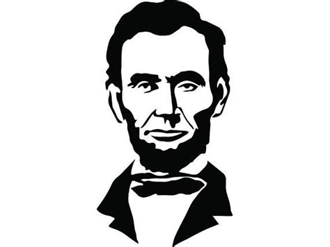 Abraham lincoln clipart black and white, Abraham lincoln black and white Transparent FREE for ...