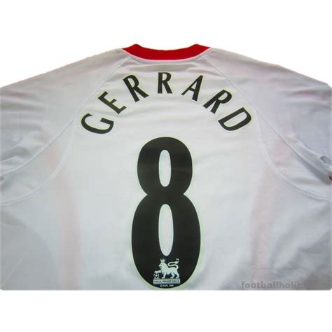 2005-06 Liverpool Away Shirt Gerrard #8