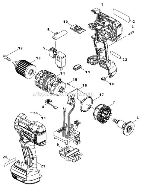 Makita 18V LXT Lithium-Ion Cordless 1/2" Hammer Driver-Drill Kit | XPH06 | eReplacementParts.com