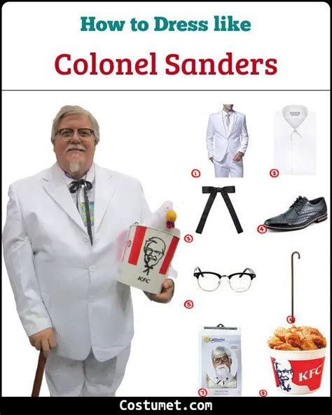 Colonel Sanders KFC Costume for Halloween